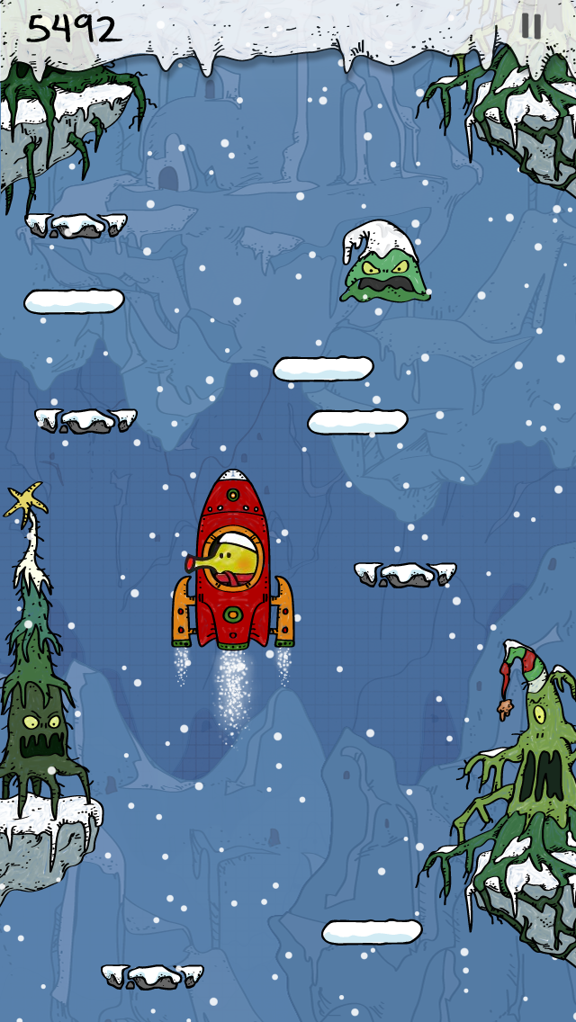 Doodle Jump Christmas Special 2.0 Released for iOS