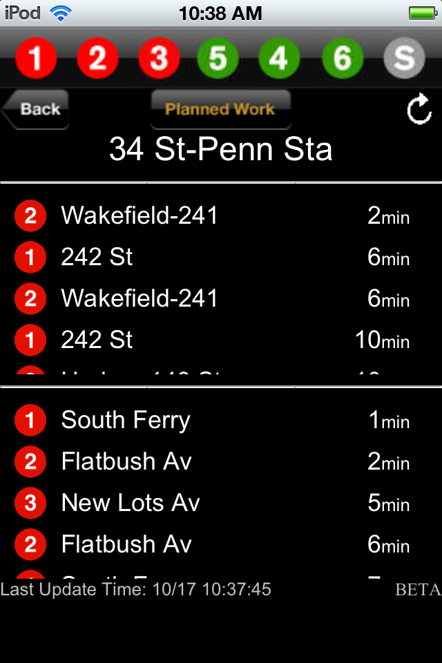 MTA Releases App and Data Feed for NYC Subway Arrival Times