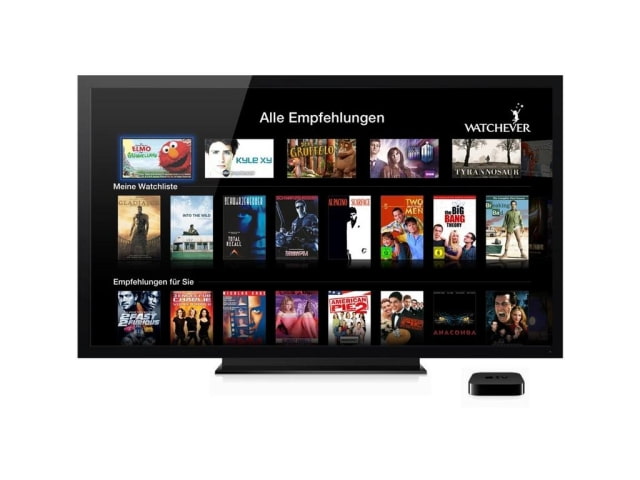 Apple Adds Watchever Streaming Service to German Apple TVs