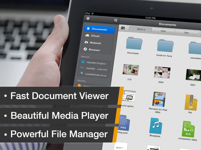Readdle Releases New Documents App for iPad