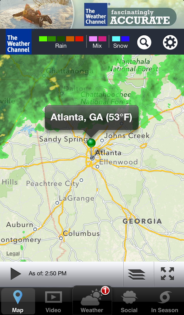 The Weather Channel App Gets Updated With Future Radar