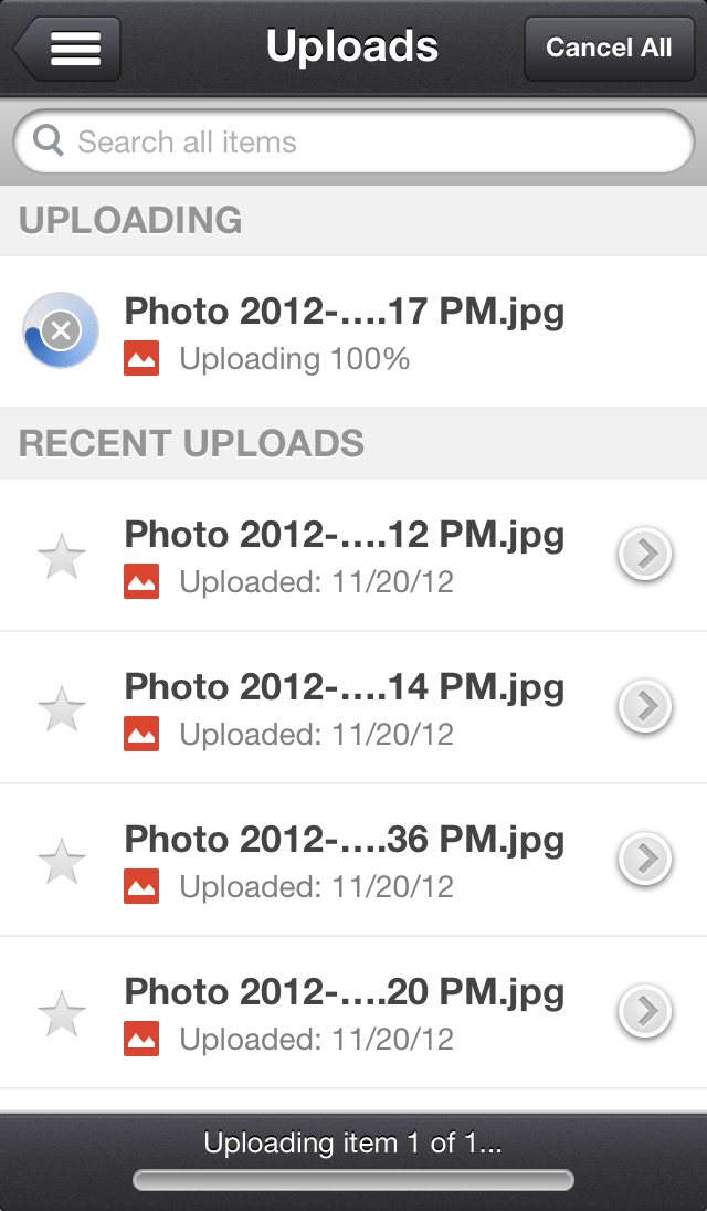 Google Drive App Gets Multiple Photo/Video Uploads