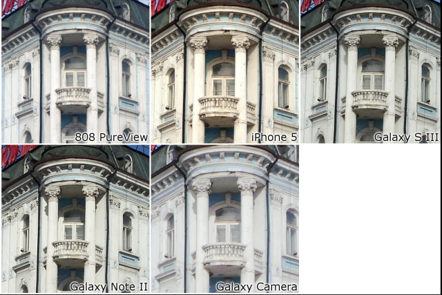 iPhone 5 vs. Nokia 808 vs. Samsung Galaxy Camera, S III, Note II [Photos] 