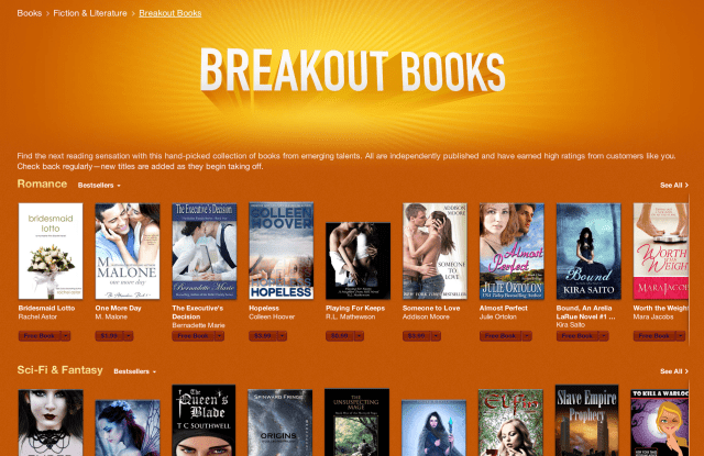 Apple Launches New &#039;Breakout Books&#039; Section for Independently Published Titles