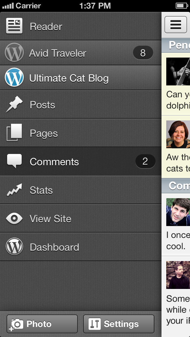 WordPress App Gets Push Notifications for Everything Happening on Your Blog
