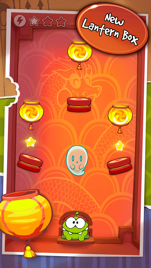 Cut the Rope Gets New Lantern Box With 25 Levels
