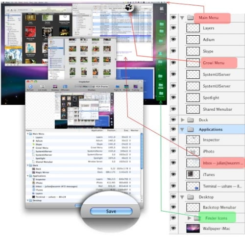 Wuonm Introduces Layered Screen Capture