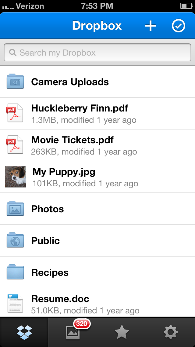 Dropbox App Gets New PDF Viewer, Date Sort, Shared Folder Push Notifications