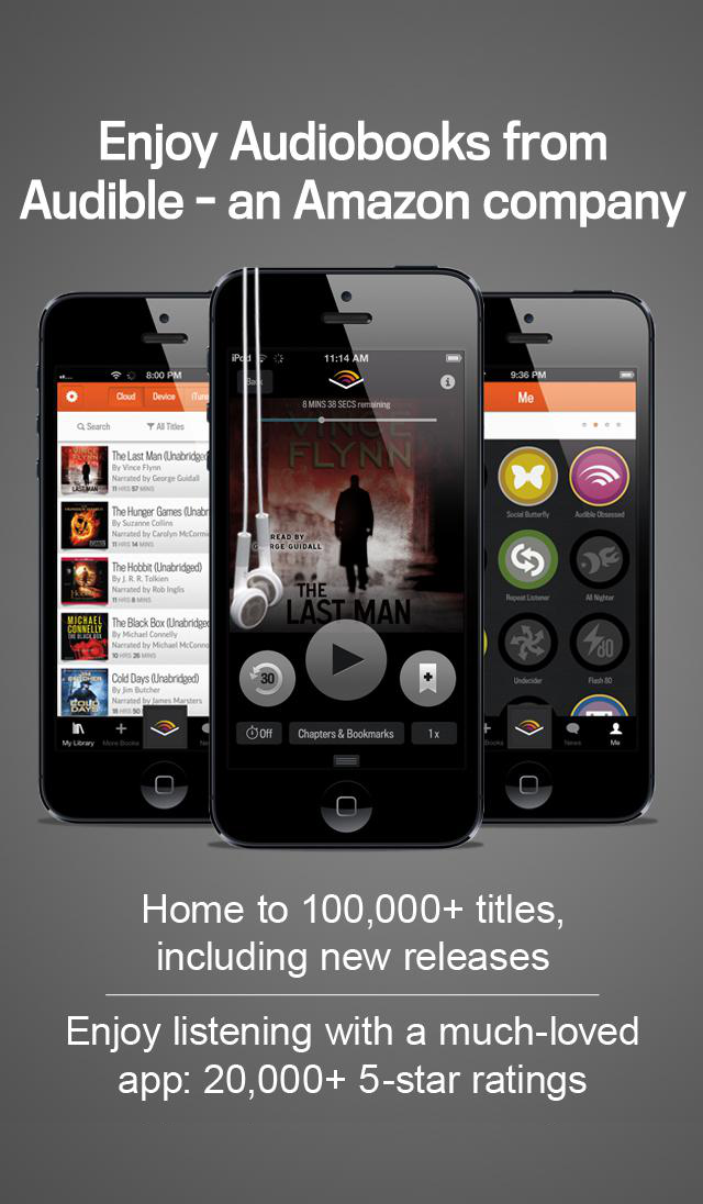 Audible Audiobooks App Gets iPad Support