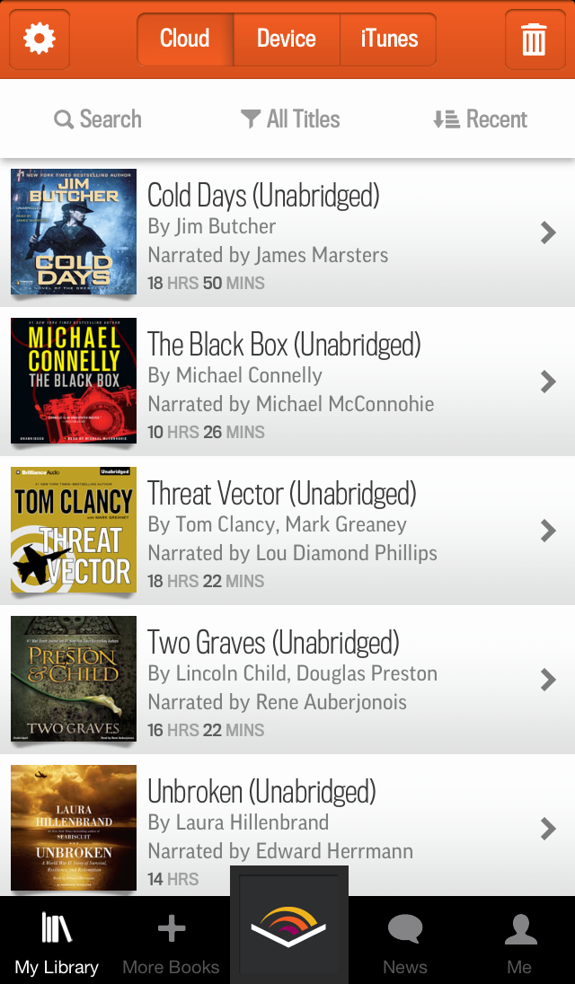 Audible Audiobooks App Gets iPad Support