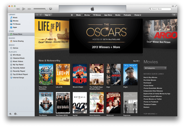 Apple Launches iTunes in the Cloud for Movies in 11 New Countries