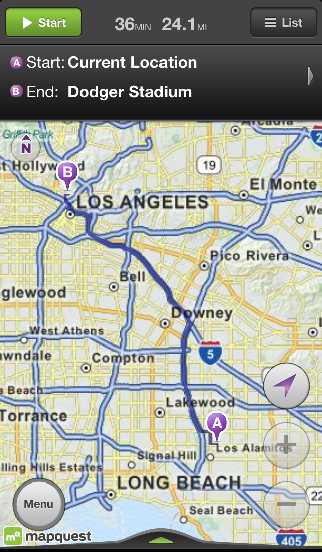 MapQuest for iPhone Gets Traffic-Optimized Routing