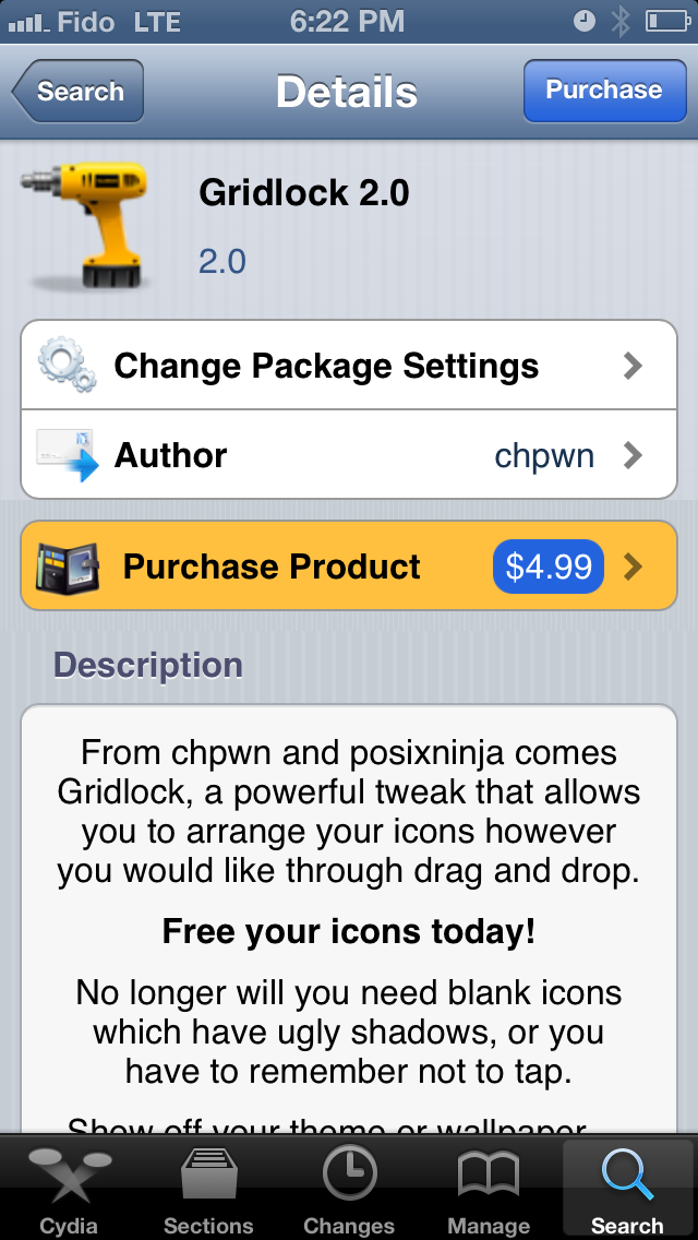 Gridlock 2.0 Tweak Released With iOS 6 Support