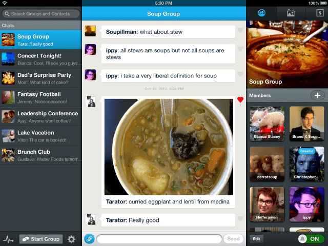 GroupMe Messaging App Gets Group Gallery View
