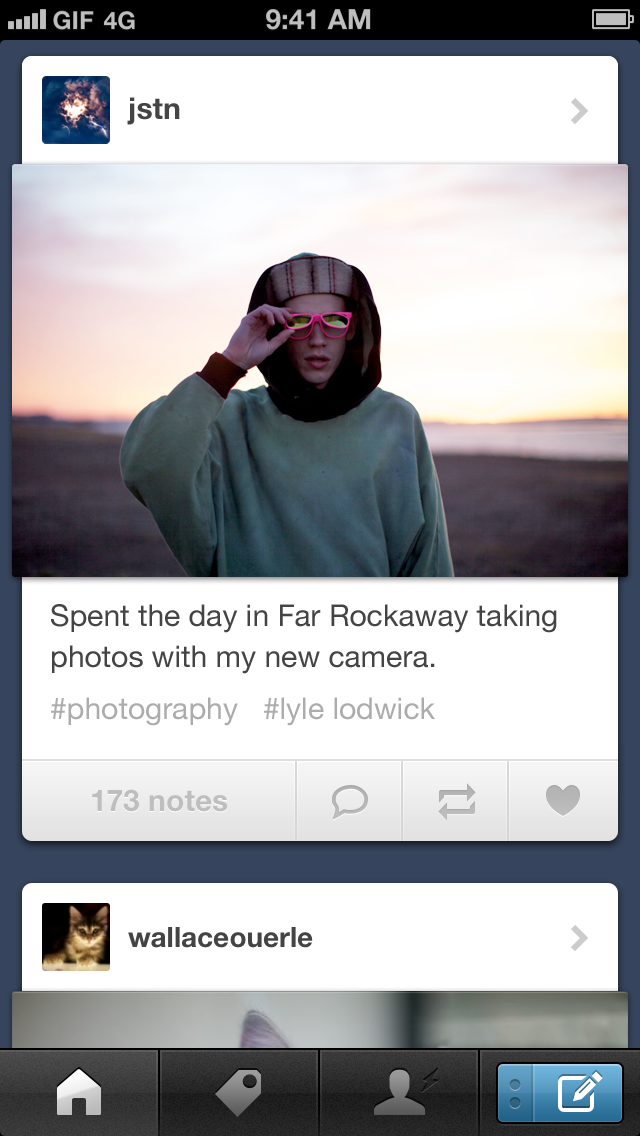 Tumblr App is Updated With a New Camera, Photoset Creation