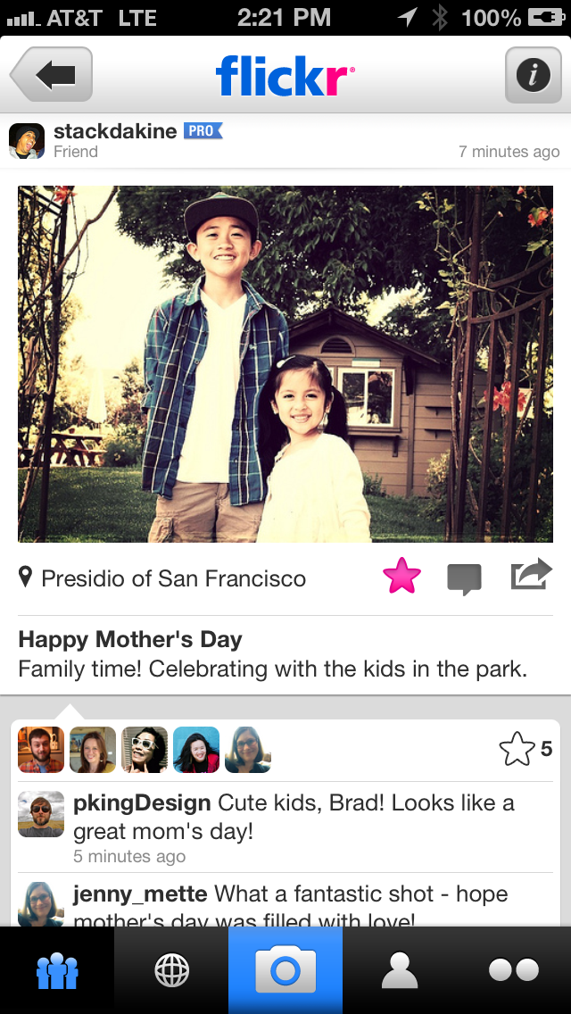 Flickr App is Updated With Hashtag Support