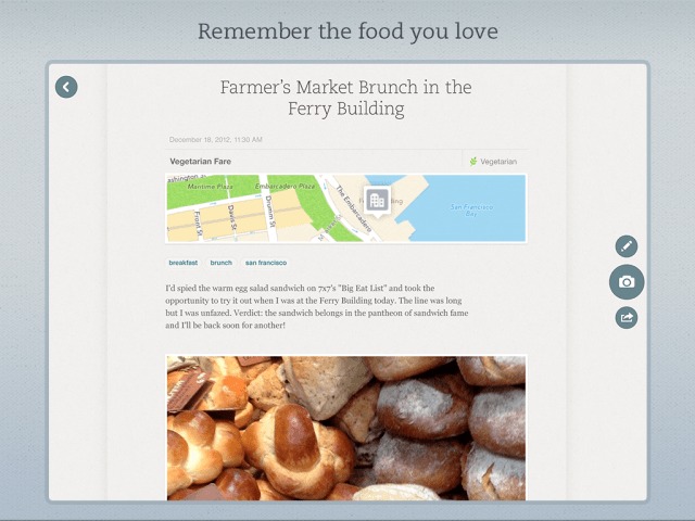 Evernote Food Gets OpenTable Integration, Recipe Sharing, More