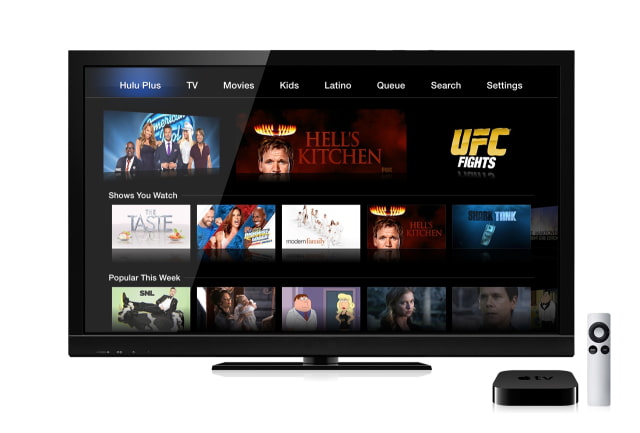 Apple TV Update Brings Redesigned Hulu Plus Interface
