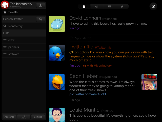 Twitterrific 5.2 Brings Beta Support for Push Notifications
