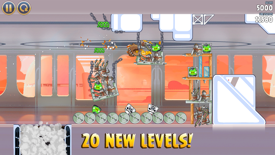 Angry Birds Star Wars Gets Updated With 20 New Bespin Levels