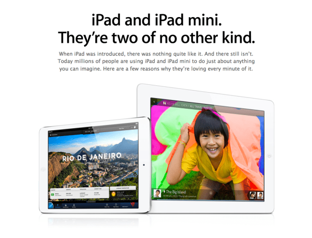 Apple Launches New &#039;Why You&#039;ll Love an iPad&#039; Webpage