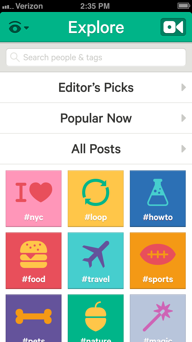 Vine Now Lets You Share Posts By Others to Twitter, Facebook