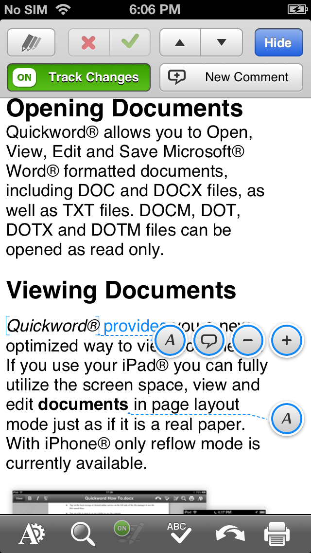 Google Quickoffice App Now Supports Editing Microsoft Office Documents on iPhone