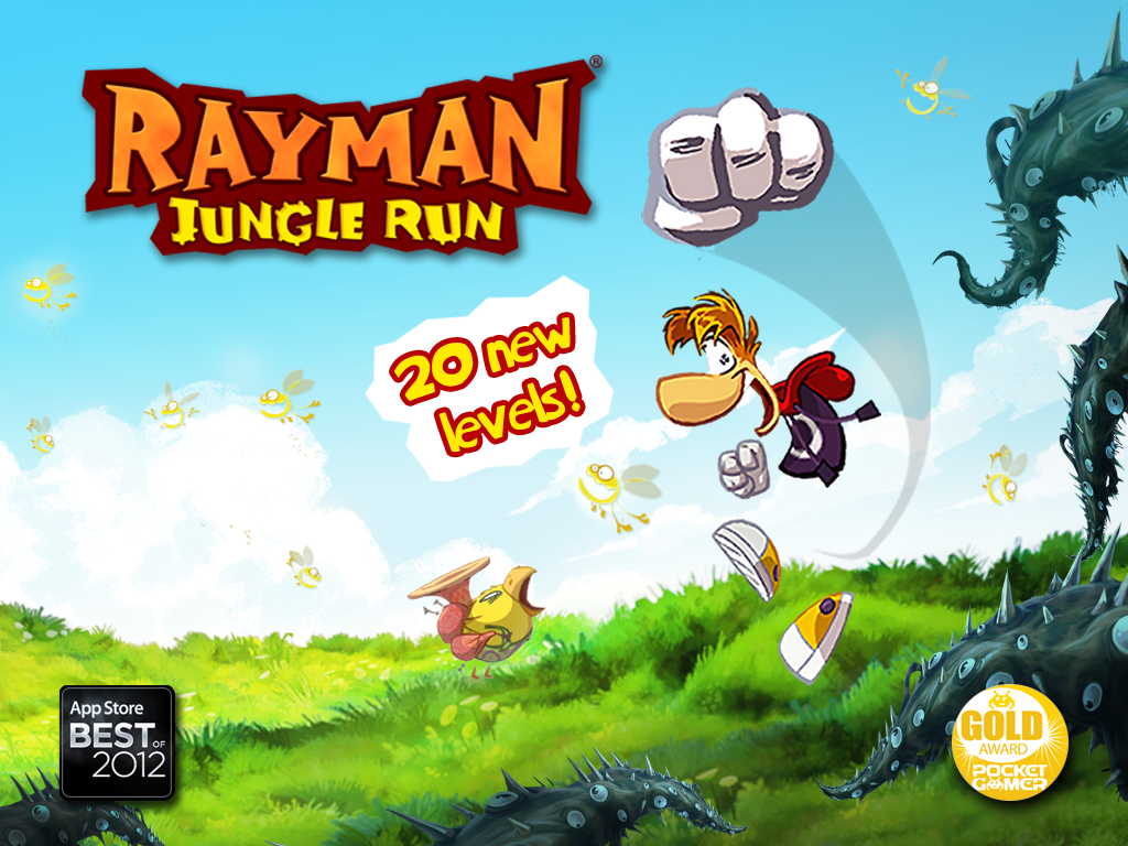 Rayman Jungle Run Adds 20 New Levels, Other Improvements