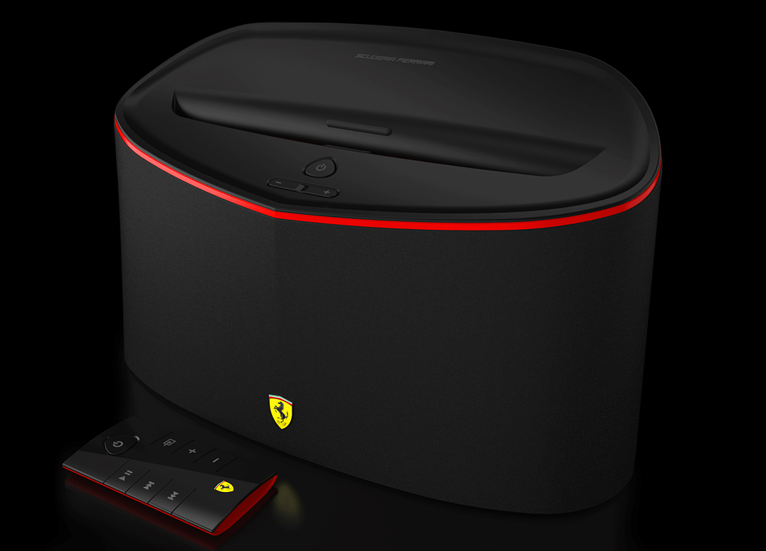 Logic3 Launches Ferrari Scuderia FS1 AirPlay Speaker System