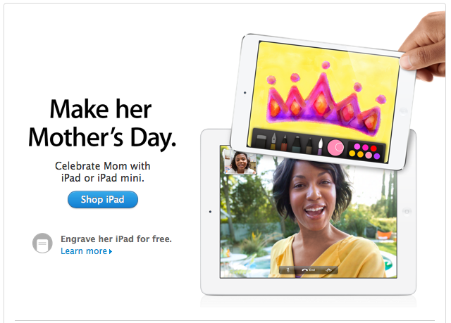 Apple Highlights Gift Ideas for Mother&#039;s Day