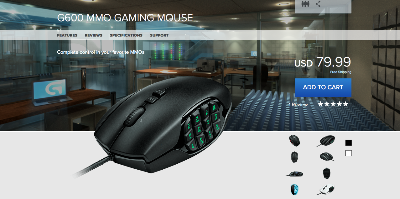 Logitech G Gaming Accessories Now Support Mac OS X
