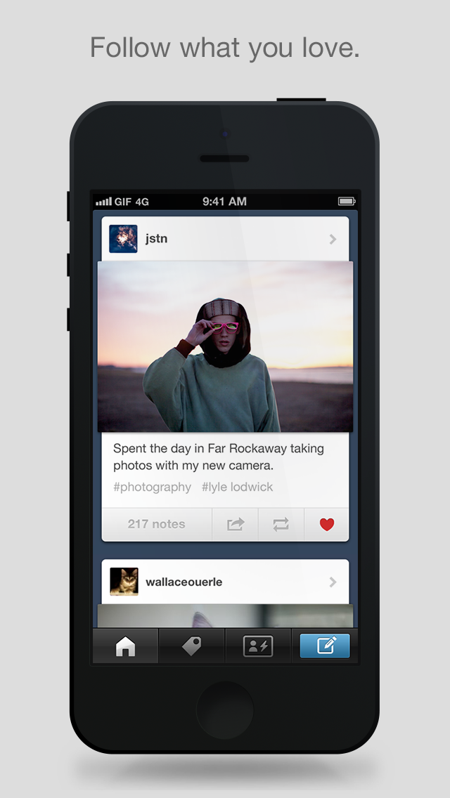 Tumblr App Gets Sharing and Save for Later Support