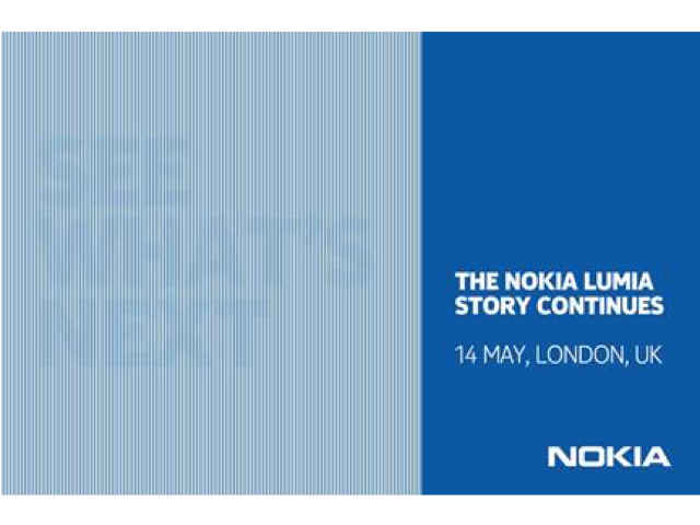 Nokia Announces Lumia Press Event for May 14th