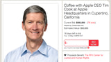 Charity Auction for Coffee With Tim Cook Reaches $560,000