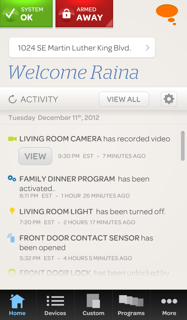 AT&amp;T Launches Digital Life Home Automation &amp; Security Service