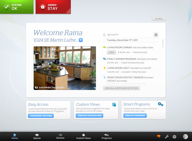 AT&amp;T Launches Digital Life Home Automation &amp; Security Service