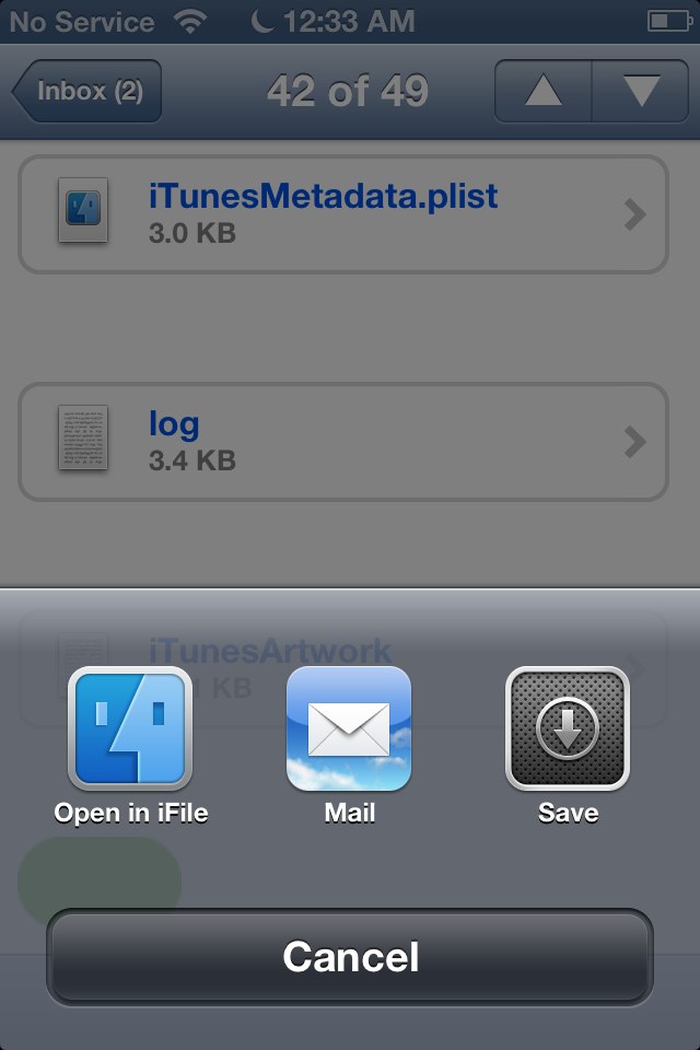 Attachments+ for Mail Tweak is Updated With New Titlebar Menu