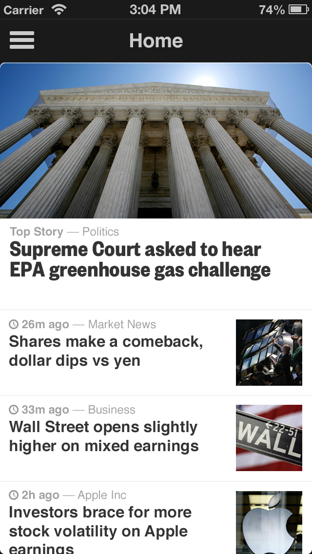 Reuters Updates Its iOS App With Redesigned News Streams