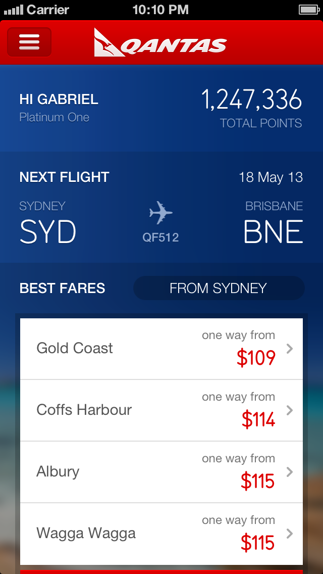 Qantas Airways Launches New App for iPhone With Passbook Support