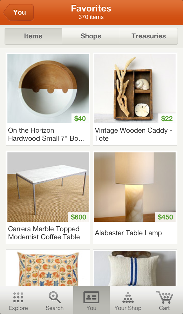 Etsy App Gets New Design for Profiles, Lets Sellers Create New Listings