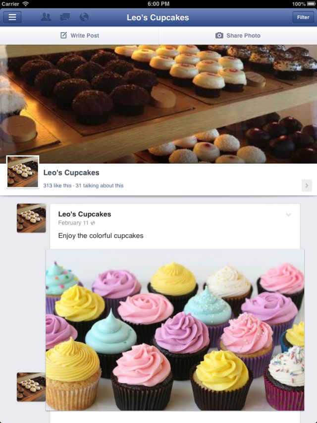 Facebook Releases Rebuilt Pages Manager App for iOS