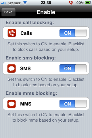 iBlacklist is Updated to Let You Hide the App Completely