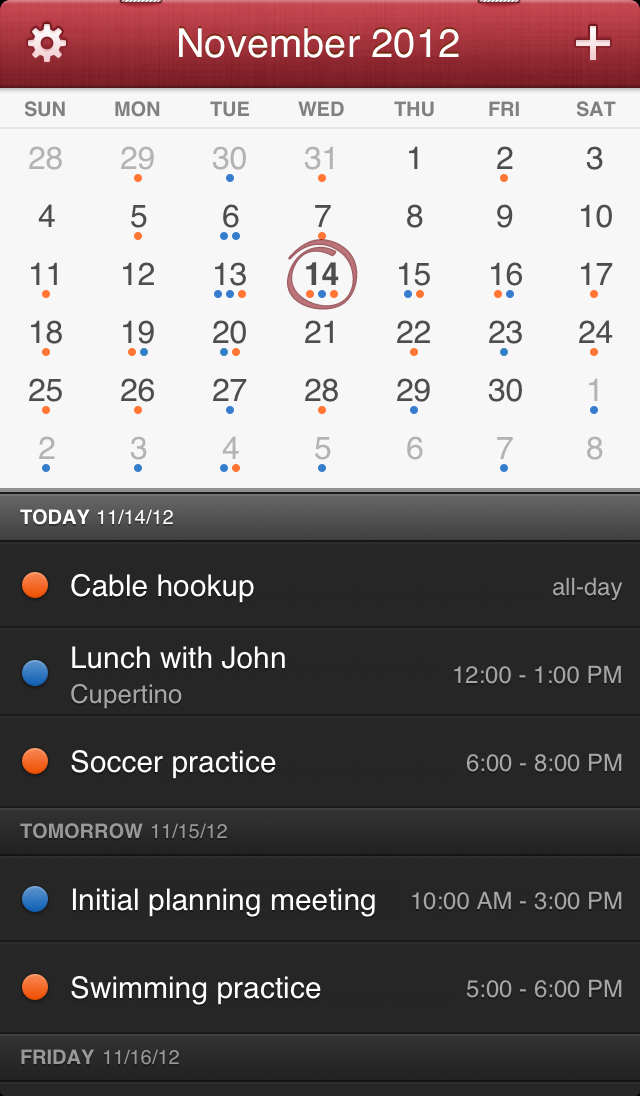 Fantastical Calendar App Gets Some Improvements