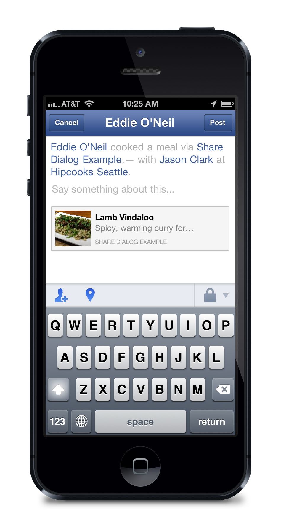 Facebook Announces Native Share Dialog for iOS Apps