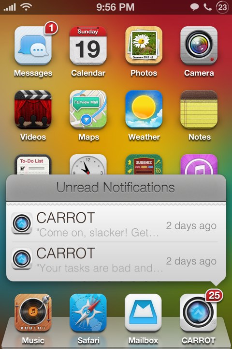 Badger Tweak Lets You View Notifications Directly From App Icons