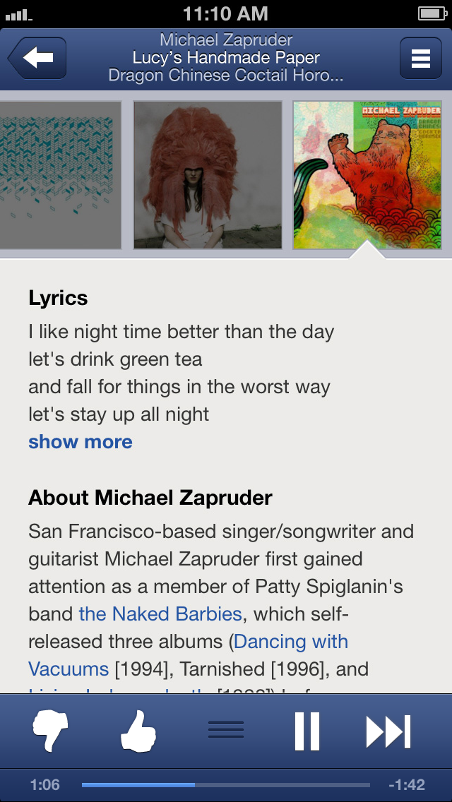 Pandora App Gets Improved Facebook Integration, Easy Access to Music Details