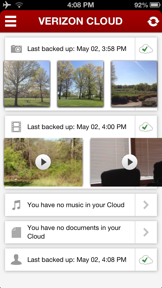 Verizon Cloud Backup App is Now Available for iPhone