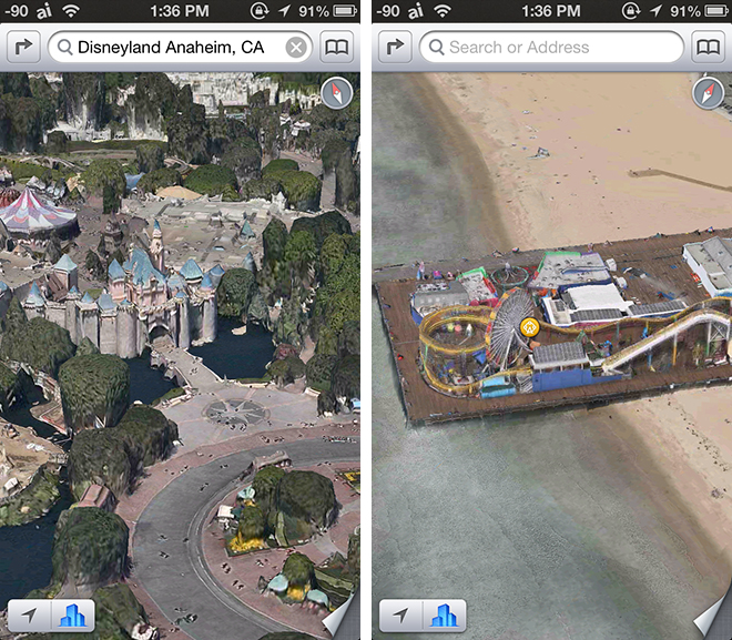 Apple Expands Maps 3D Flyover Support in California