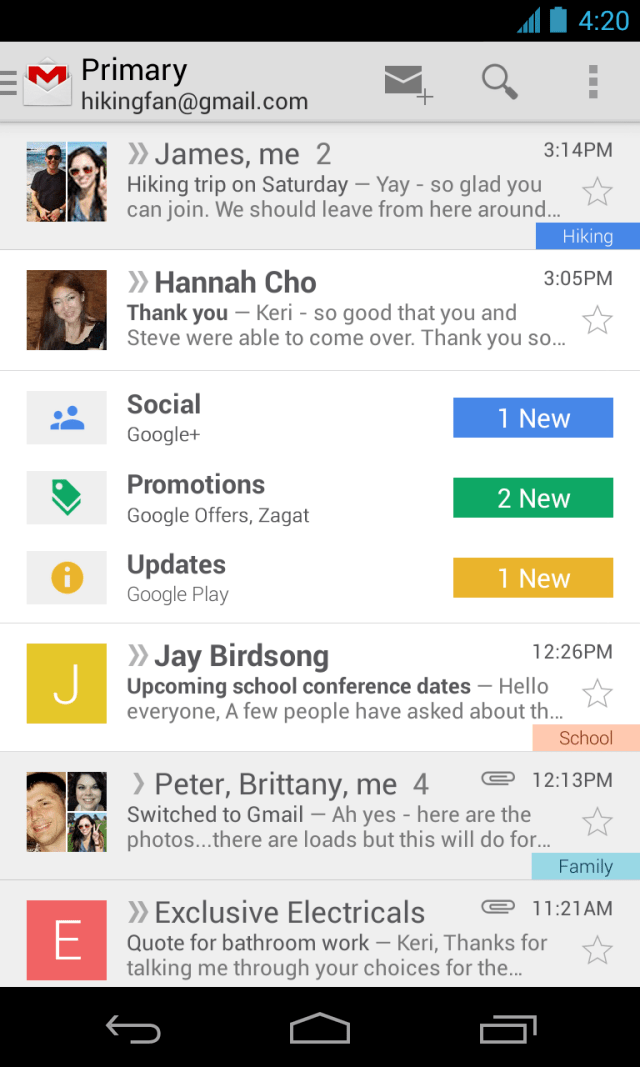 Google Announces New Inbox for Gmail That Separates Emails Into Groups [Video]