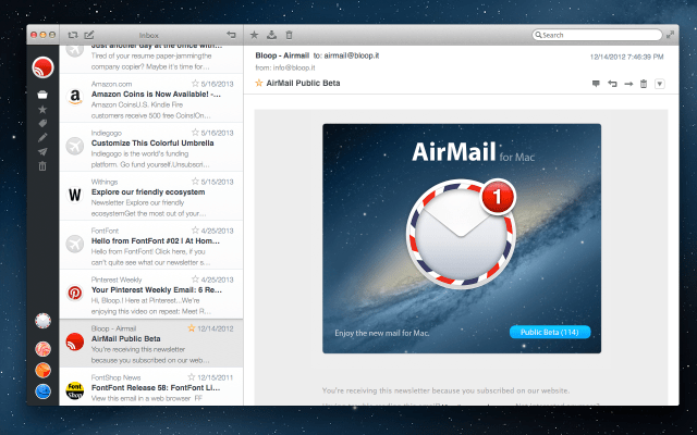 Airmail is a Great New Mail App for Mac OS X